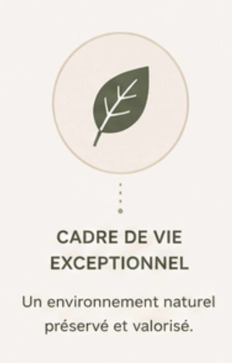 Cadre de vie exceptionnel